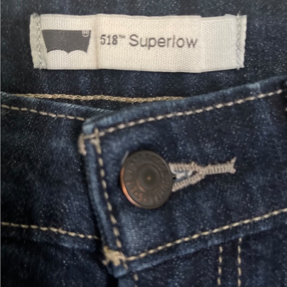 Levi’s 518 Superlow Jeans size 29” - Picture 5 of 7
